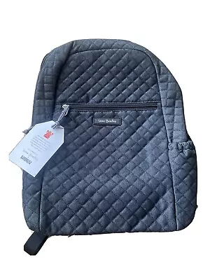 Vera Bradley LARGE ESSENTIAL BACKPACK  Blue Denim New • $42.99