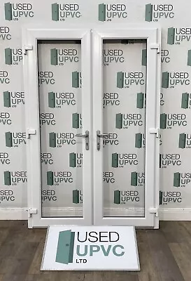 £449.95 • Buy Upvc French Doors White Pvcu External Exterior Outwards Opening New Thin