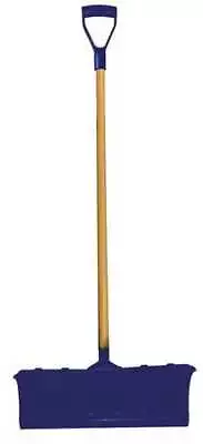 Westward 36Rg03 Snow Shovel 42 In Wood D-Grip Handle Poly Blade Material 22 • $27.25