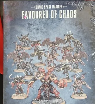 Games Workshop Warhammer 40k Favoured Of Chaos Space Marines BNIB  • £250