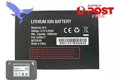 Replace Battery For Telstra Advanced 4G Modem Netgear 782S W-5 5200077 Free Ship • $19.80