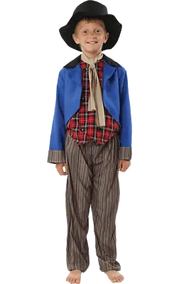 Kids Age 4-9 Years Artful Dodger Costume World Book Day Oliver Twist Fancy Dress • £31.99