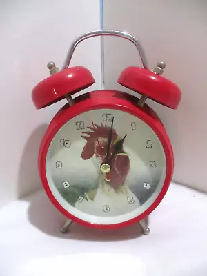 Mark Feldstein & Associates Wacky Wakers Red Rooster Bedside Alarm Clock • $19.85