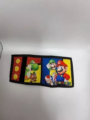 Super Mario Tri Fold Wallet 4” • $5