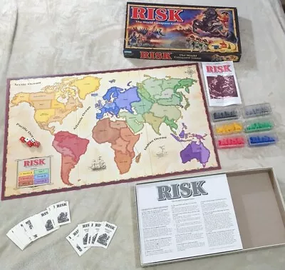 RISK Board Game - The Game Of Global Domination - 1993- Complete EUC • $13.99