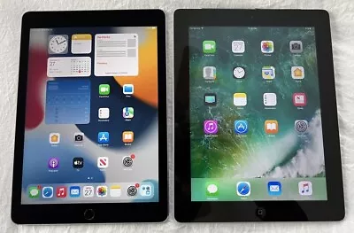 Lot 2 Apple IPad Air 2 64GB WiFi A1566 + A1460 IPad 4th Gen 16GB WiFi / Cellular • $80