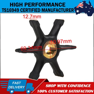 $16.99 • Buy Water Pump Impeller For Johnson Evinrude Sierra 3/4/5/5.5/6/7.5HP Motor Outboard