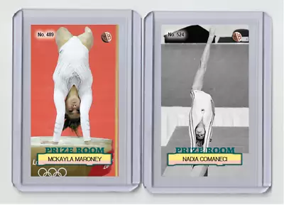 Nadia Comaneci Rare MH Prize Room #'d 2/3 Tobacco Card No. 524 • $5