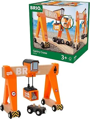 BRIO World Harbour Gantry Crane For Kids Age 3 Years Up - Compatible With All BR • £36.26