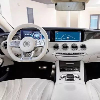 AMG Style Steering Wheel For Mercedes Benz S Class W222 W223 W221 W217 C217 • $1299