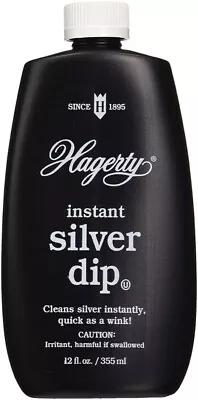 W. J. Hagerty Instant Silver Dip Polish 12-Ounce Free Shipping • $22.86