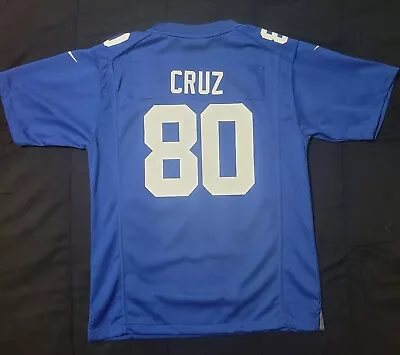 Nike On Field - New York Giants - Victor Cruz - #80 - SEWN JERSEY - Youth Large  • $25
