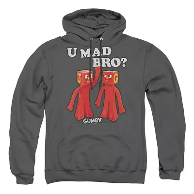 Gumby  U Mad Bro?  Pullover Hoodie Sweatshirt Or Long Sleeve • $41.79