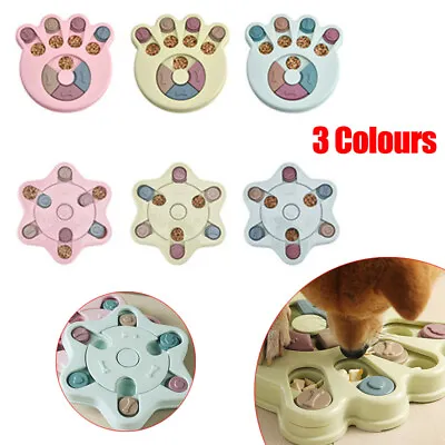 $15.29 • Buy Dog Treat Dispenser Food Puzzle Toy Interactive Training Feeder Pet Supply Bowl 