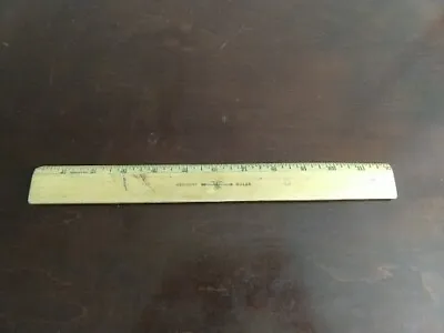 Vintage Wescott Wooden Ruler Made In USA 12 Inch • $8.99