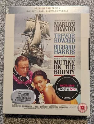 Mutiny On The Bounty - HMV Premium Collection - SEALED Blu-ray + DVD + Booklet  • £19.99