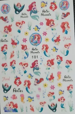 The Little Mermaid Nail Stickers • $3.89