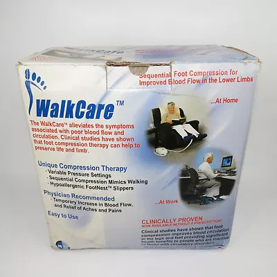 $299.98 • Buy Medical Dynamics WalkCare Sequential Foot Compression Device Sz 38-39 W 6.5-8.
