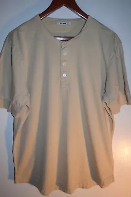 Buck Mason 5 Button 100% Cotton Thin T Shirt Men's Large • $9
