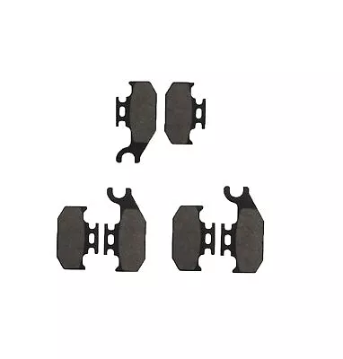 Can-Am Outlander 650 XT 4X4 Brake Pads Front And Rear Fits 2007 2008 2009 • $22.11