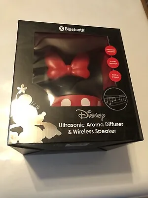 Disney Minnie Mouse Bluetooth Wireless Speaker And Ultrasonic Aroma Diffuser • $35