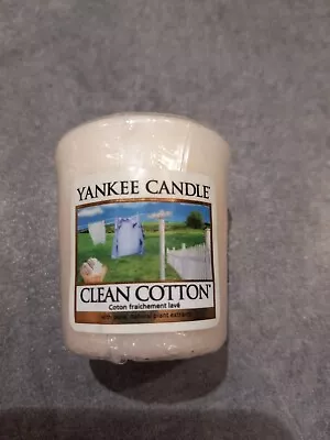 YANKEE CANDLE Clean Cotton Sampler Wrapped • £3.99