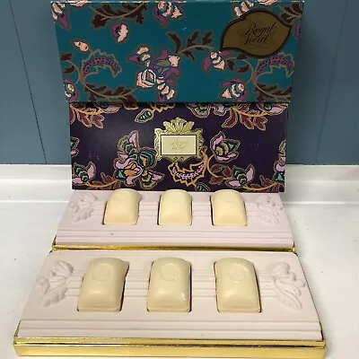 Vintage 2 X Royal Secret Soap Gift 3 Piece Sets Sets Unique Boxes RARE Fragrant • $222