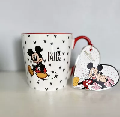 OFFICIAL DISNEY Mickey Mouse Mr Mug Xmas Birthday Gift Coffee Tea • £9.99