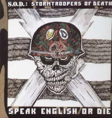 S.O.D. - Speak English Or Die LP COLORED Vinyl Stormtroopers Of Death SOD Record • $29.99