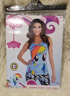 My Little Pony Rainbow Dash Tank Tunic Adult Costume - One Size Fits Most A5 • $5