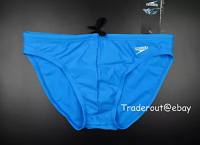 Speedo Men Blue New Color Solar Brief Bikini Swimwear Size 30 32  • $32.40