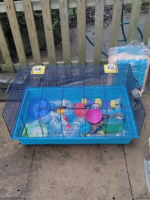 Savic Hamster Heaven Large Hamster Cage 80 X 50 X 50 Cm. Used • £30