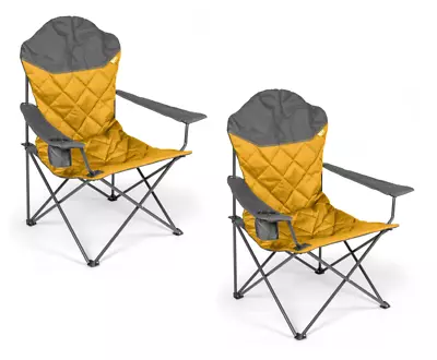 Kampa XL High Back Chair Lightweight 600D Polyester Carry Bag Sunset X2 • £51.99