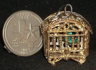Bird Cage New Pour In Antique Stone Mold #MP823 Mexican Dollhouse Miniature  • $6