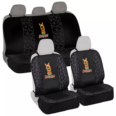 $45.90 • Buy Pet Seat Cover Universal Waterproof Set For Front & Rear Car SUV Van Scooby Doo