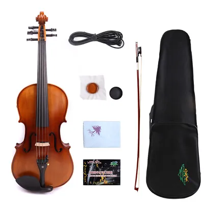 Electric Viola 16inch Spruce Maple Wood Handmade 5string Viola Ebony Fittings • $239