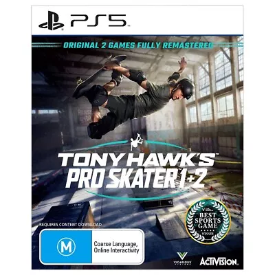 Tony Hawk's Pro Skater 1 + 2  - PlayStation 5 • $74