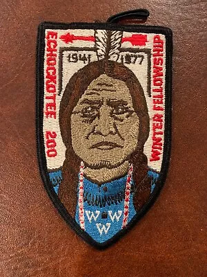 1977 Echockotee Lodge 200 Winter Fellowship Patch • $5.95