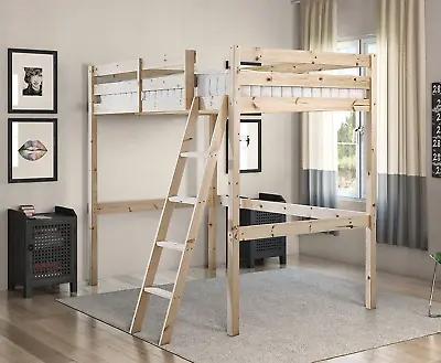 £285.63 • Buy Strictly Beds And Bunks - Celeste High Sleeper Loft Bunk Bed, 4ft 6 Double