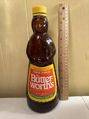 Vintage Mrs. Butterworth's Glass Bottle • $14.99