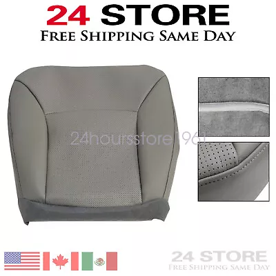 2000-2008 Fits Ford E150 E250 E350 Van Driver Bottom Perforated Seat Cover Gray • $26.29