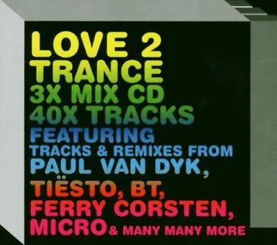 Various Artists Love 2 Trance Audio CD • $13.13