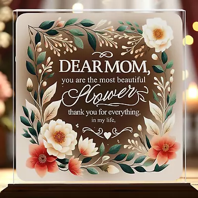 Mothers Day Gifts For MomRomantic I Love You Mom Gifts Acyrlic Women Wife Gifts • $9.99