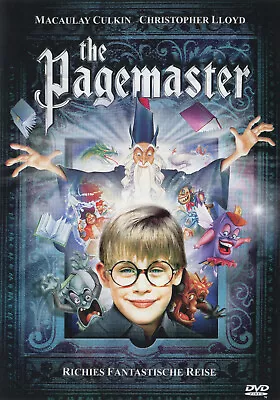 The Pagemaster  DVD  Region Free  English  New  Macaulay Culki  Home Alone • $24.15