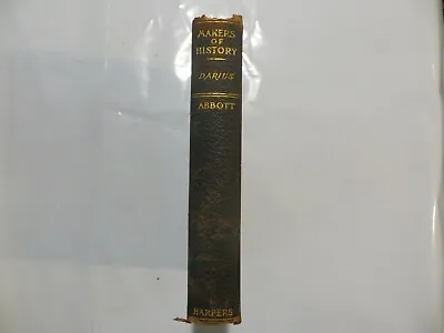 Makers Of History Darius By Abbott Jacob 1878 BB • $69.99