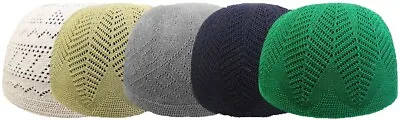 Islamic Kufi Prayer Cap MEN Many Colors Made In Turkey IF YOU BUY 2 GET 1 FREE • $5.90