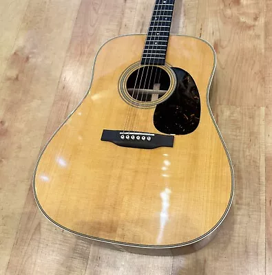 Martin Standard Series D-28 Acoustic Guitar Natural Gloss SN: 2829496 • $3199