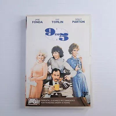 9 To 5 DVD 1980 Comedy Jane Fonda  Lily Tomlin Dolly Parton Region 4 LLM1 • $14.95