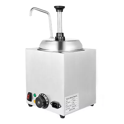 800W 2.5L Stainless Nacho Cheese Dispenser Electric Cheese Warmer Machine • $170