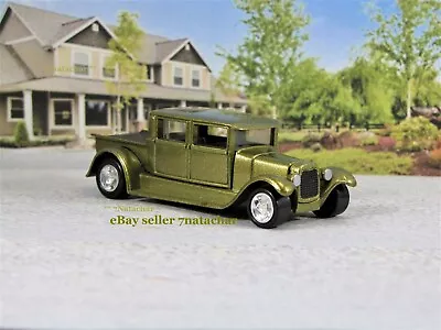 1929 1930 1931 Ford Model A Stretched Pickup Truck Hot Rod Wheels 1/64 Scale • $17.99